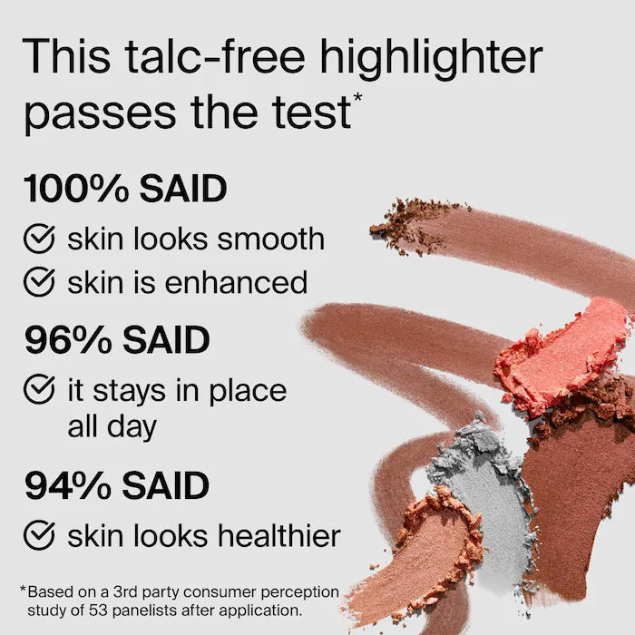Bio-Radiant Gel-Powder Illuminating Highlighter with Fermented Arnica-Pink Amethyst - magenta pink