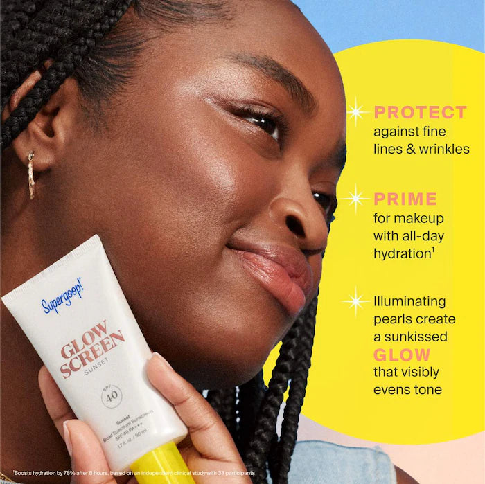 Mini Glowscreen SPF 40 Sunscreen with Hyaluronic Acid + Niacinamide