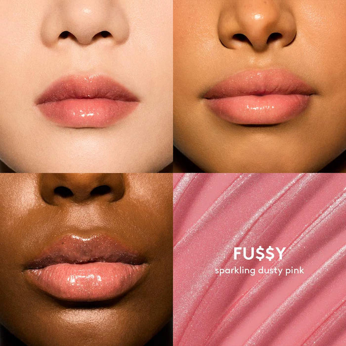Gloss Bomb Oil Luminizing Lip Oil 'N Gloss-Fu$$Y - sparkling dusty pink