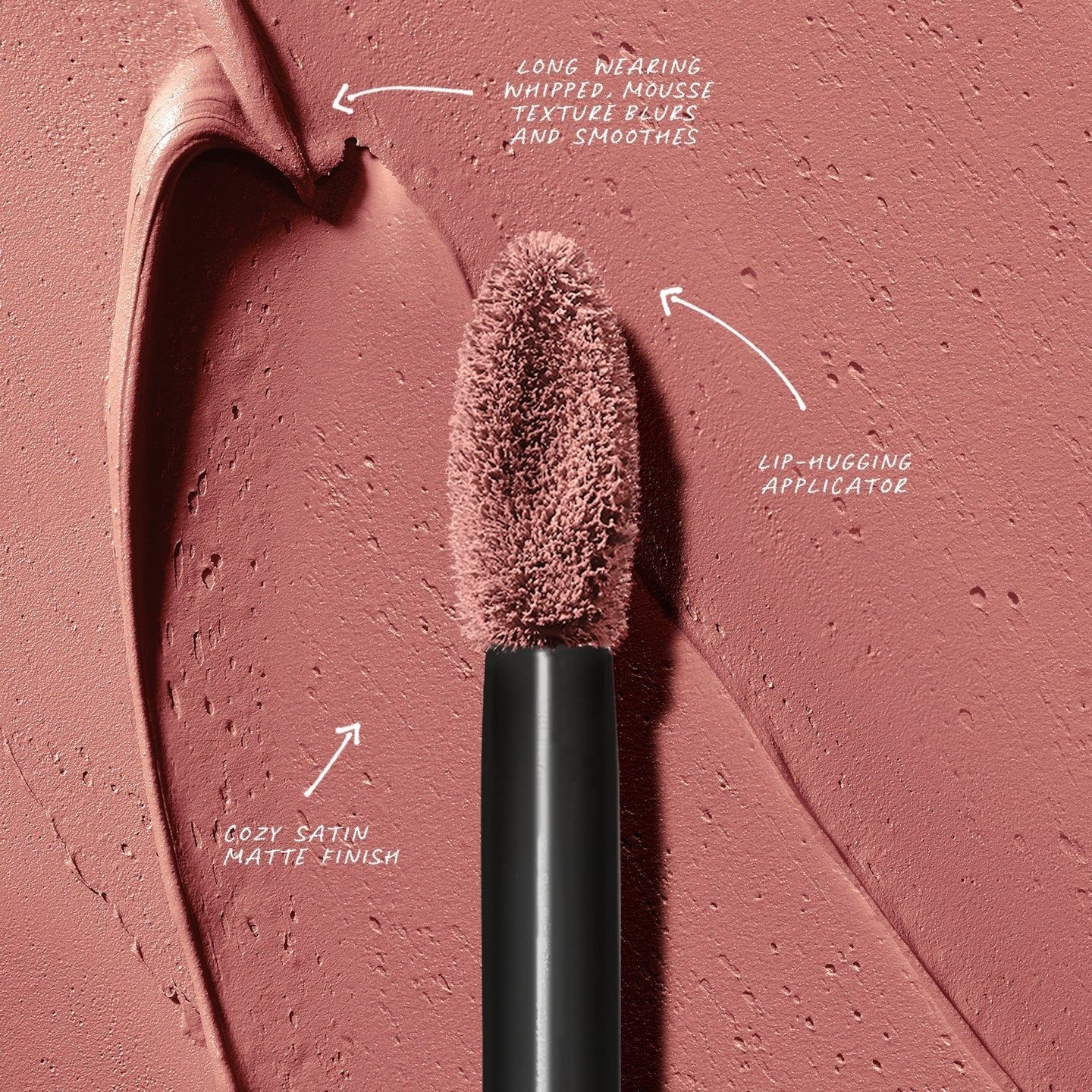 ULTRA SUEDE® COZY LIP CREME-Pinky Brown (Neutral Brown Pink)