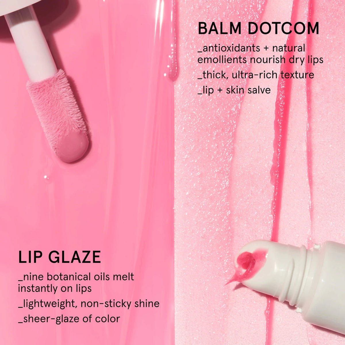 Balm Dotcom Lip Balm and Skin Salve - Rose - sheer pink tint
