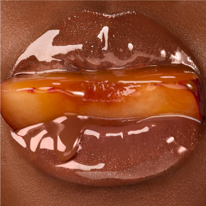 Honey Infused Hydrating Lip Oil-Glazed Plum - Sheer Nude Shimmer