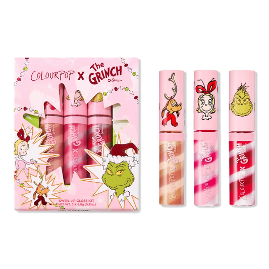 ColourPop x The Grinch Merry Grinchmas Swirl Lip Gloss Kit