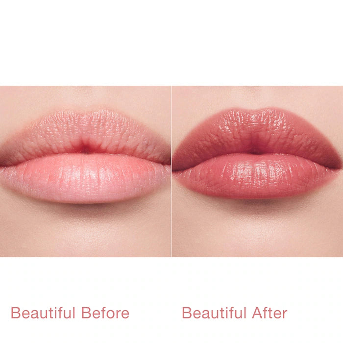 Pillow Talk Long Lasting Blush Balm Sheer Lip Tint-Blushed Rose - a sheer rosewood veil