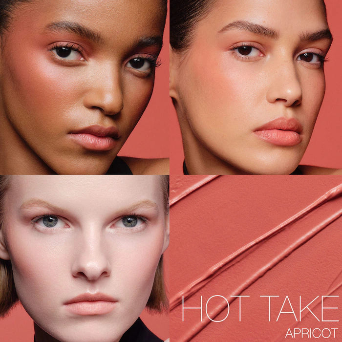 The Multiple Soft Blur Blush Stick for Cheeks, Eyes and Lips-Hot Take - apricot