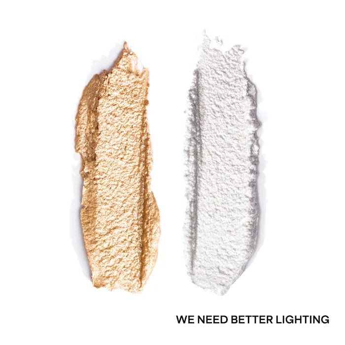 Major Dimension Eye Illusion Eyeshadow Duo-We Need Better Lighting - pearl sparkle, golden sparkle