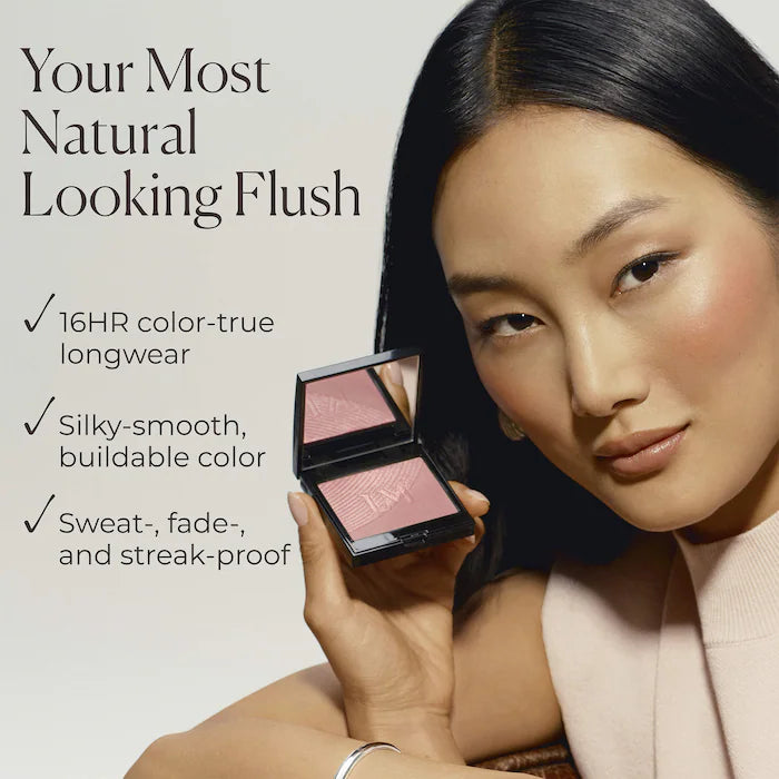 Blush Color Infusion Duo Talc-Free Powder Blush-Lychee - deep rosewood