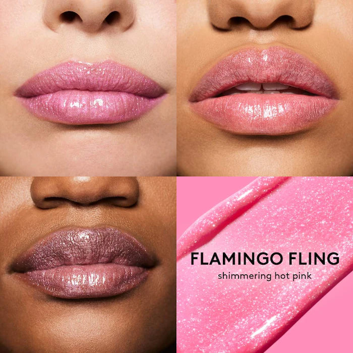 Gloss Bomb Stix High-Shine Gloss Stick-N8 - Flamingo Fling - shimmering hot pink