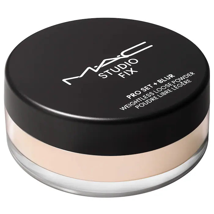 Studio Fix Pro Set + Blur Weightless Loose Setting Powder-Light - light beige with neutral undertone for light skin