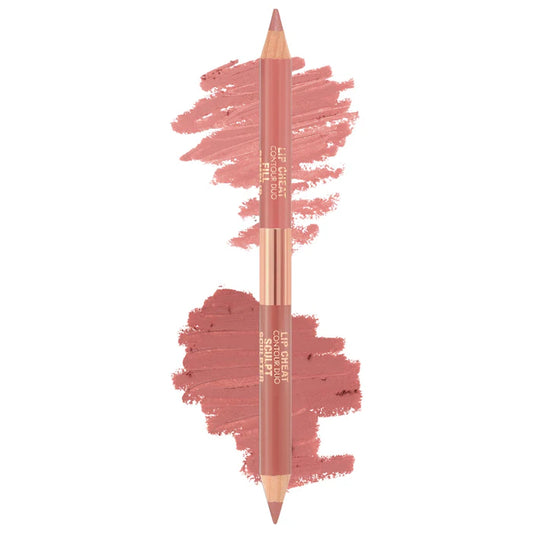 Super Nudes Lip Cheat Contour Duo Lip Liner-Fair - Sculpt: Light Cool Pink Nude Fill: Nude Pink Mauve