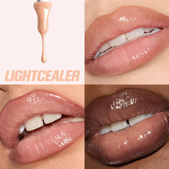 Faux Filler Shiny Non-Sticky Lip Gloss-NEW