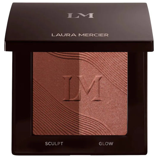 Bronze Color Infusion Talc-Free Matte & Luminous Duo-50 Sainte- Martin - Very Deep Red Bronze