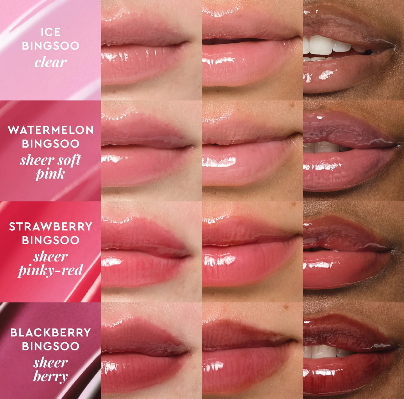 Mini Glass Balm Lip Treatment Collection