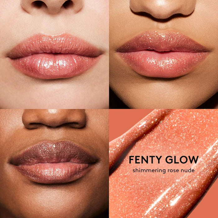 Gloss Bomb Stix High-Shine Gloss Stick-Fenty Glow - shimmering rose nude