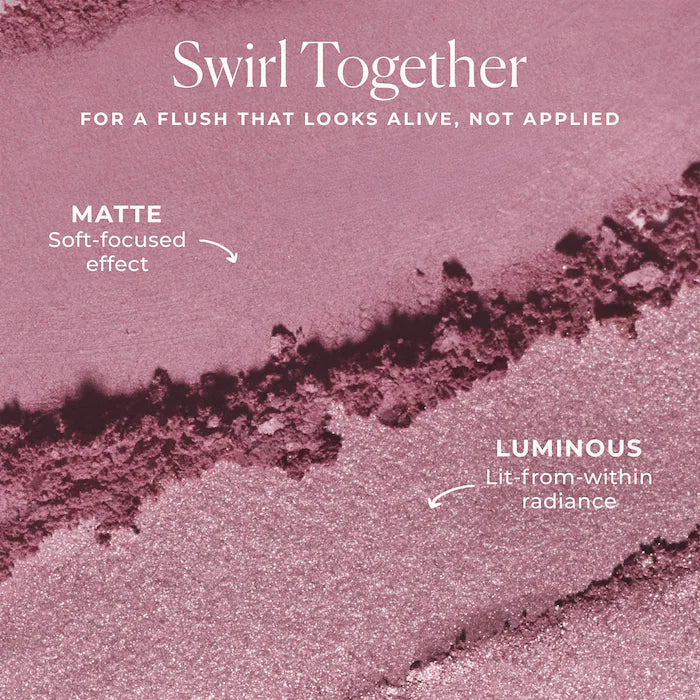 Blush Color Infusion Duo Talc-Free Powder Blush-Passionfruit - warm pink