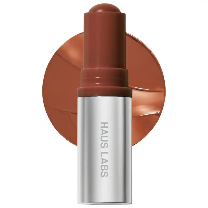 Color Fuse Longwear Hydrating Glassy Lip + Cheek Blush Balm Stick-Glassy cinnamon