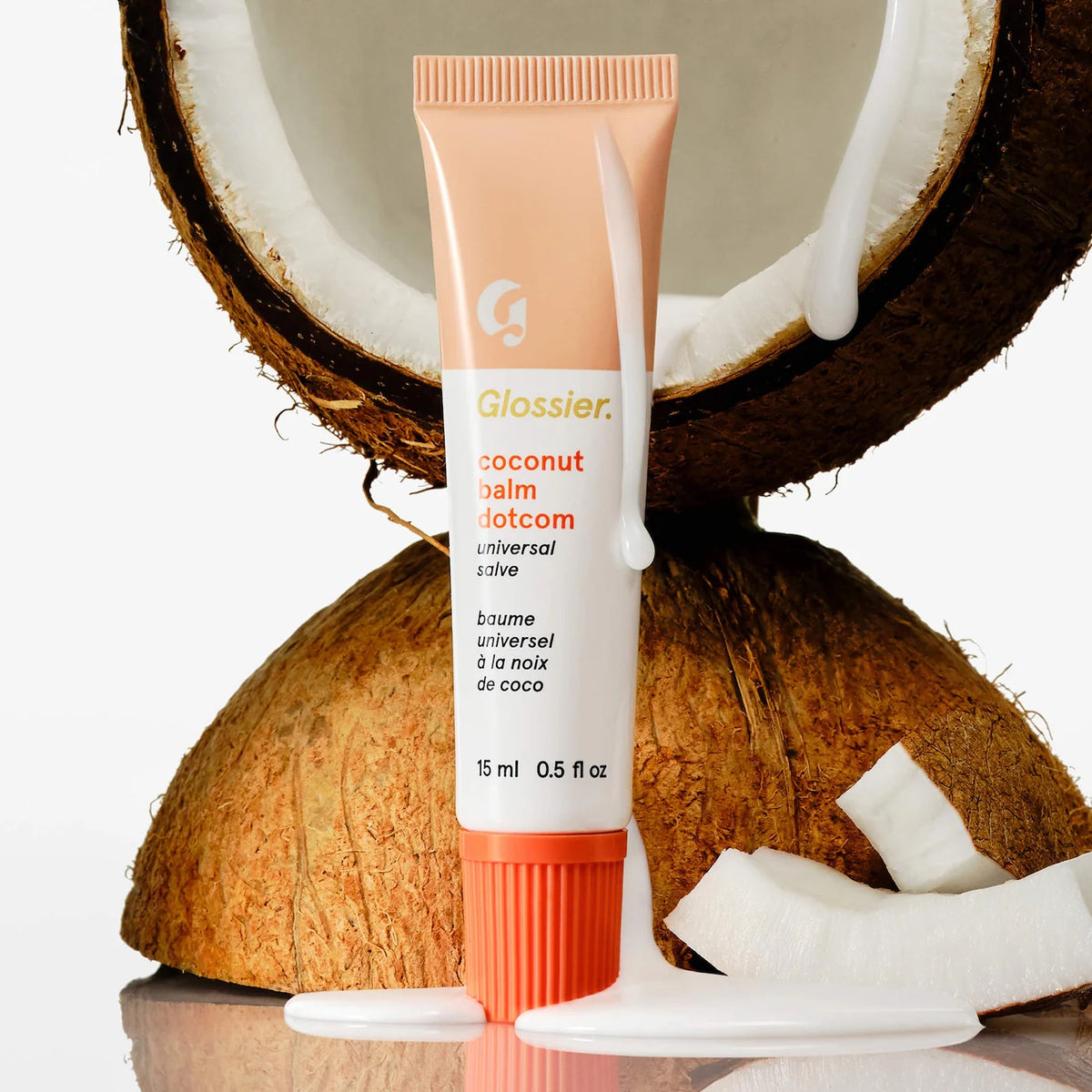 Balm Dotcom Lip Balm and Skin Salve - Coconut - clear untinted