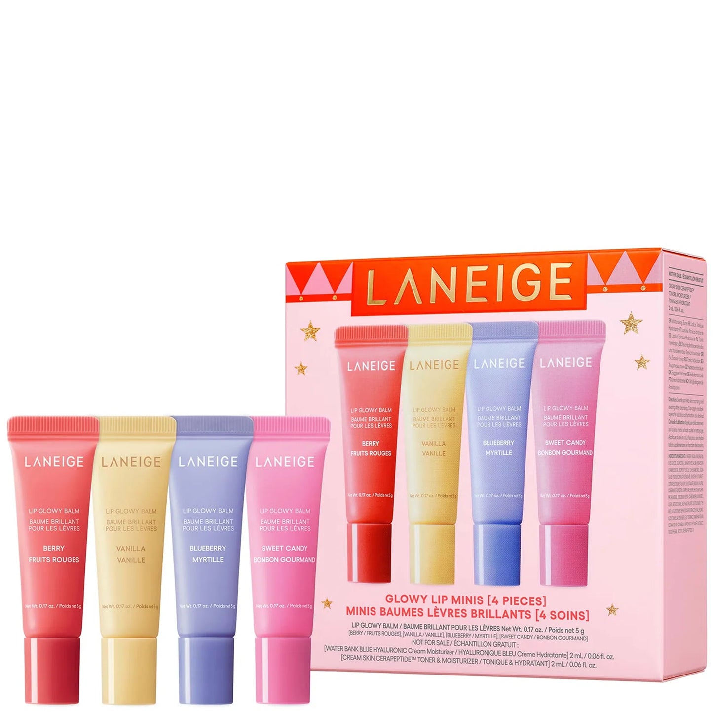 LANEIGE - Mini Lip Glowy Balm Set