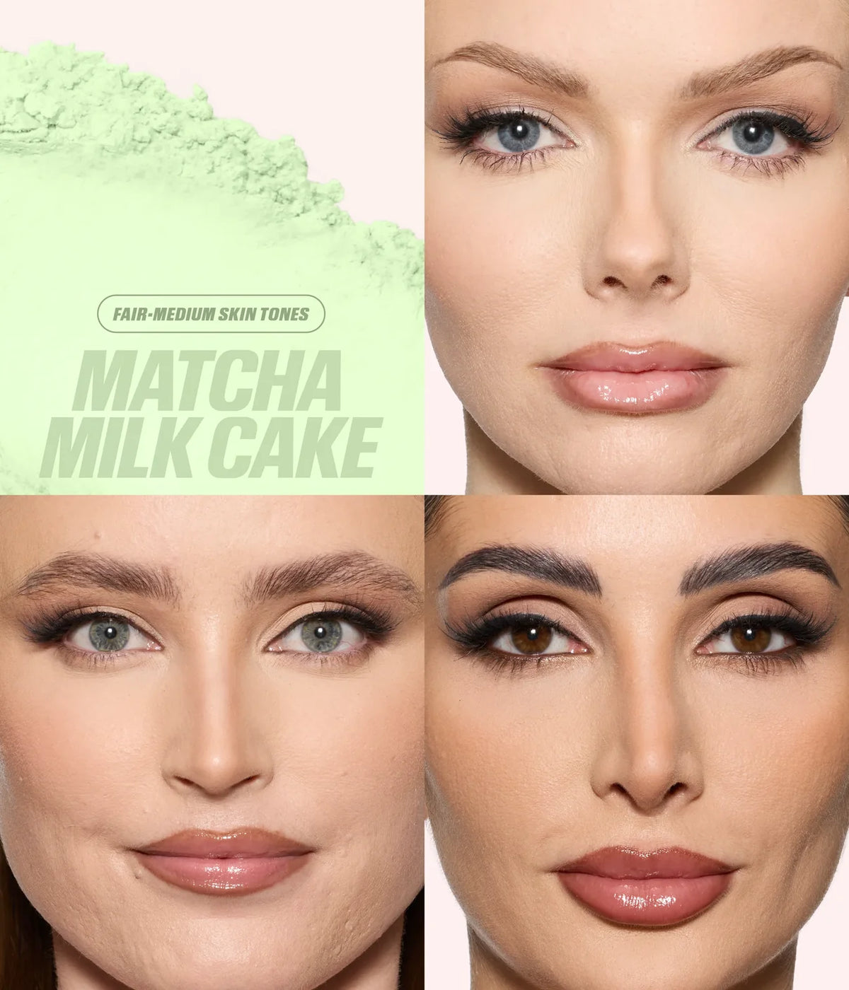 EASY BAKE LOOSE BAKING & SETTING POWDER-Matcha Milk Cake