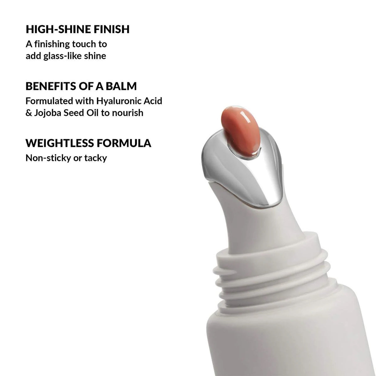 Lip Gloss with Hyaluronic Acid - Taupe - light, cool brown