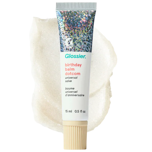 Balm Dotcom Lip Balm and Skin Salve-Birthday - soft shimmer clear
