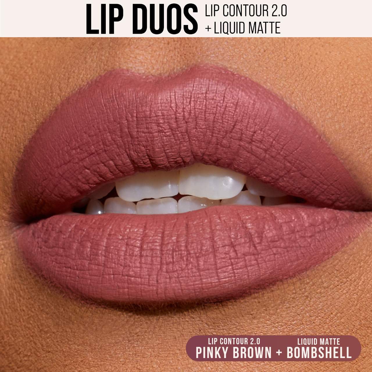 HUDA BEAUTY - Bombshell Lip Liner and Liquid Lipstick Set