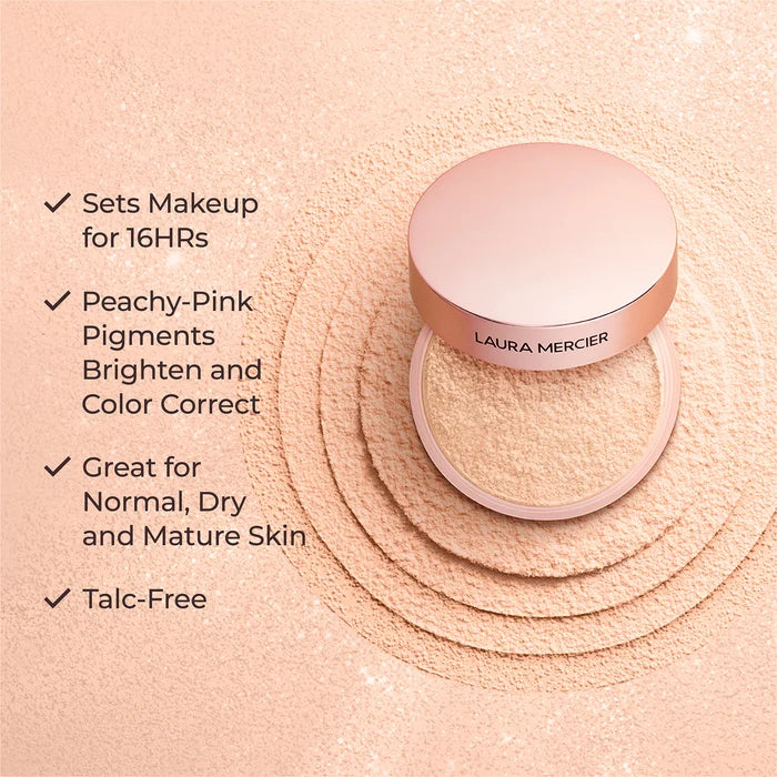 Translucent Loose Talc-Free Setting Powder Ultra-Blur - Éclat Rosé mini