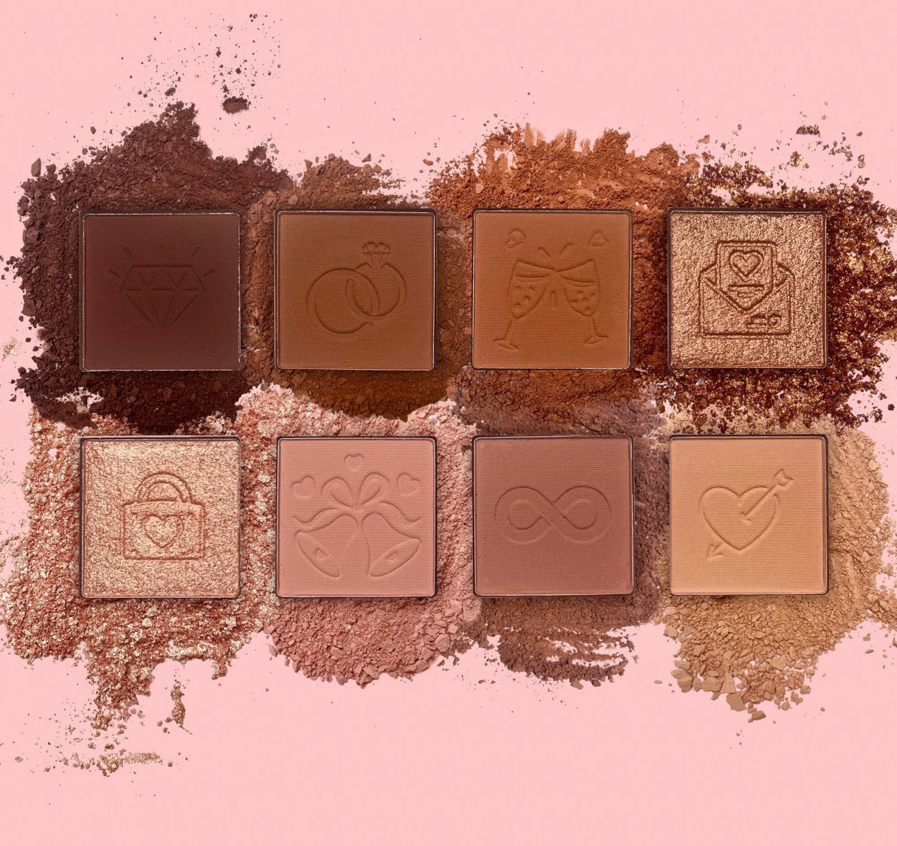 P.Louise - Love Tapes Eyeshadow Palette - Wedding Wish