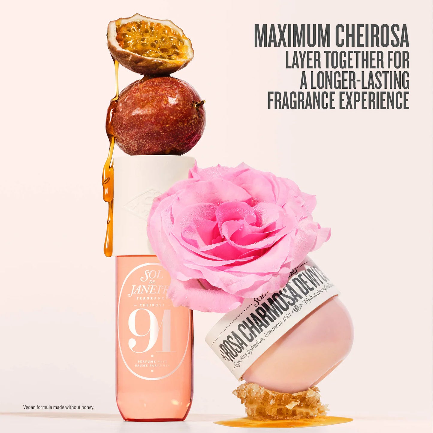 Cheirosa 91 Rosa Charmosa Body & Hair Perfume Mist-240ml