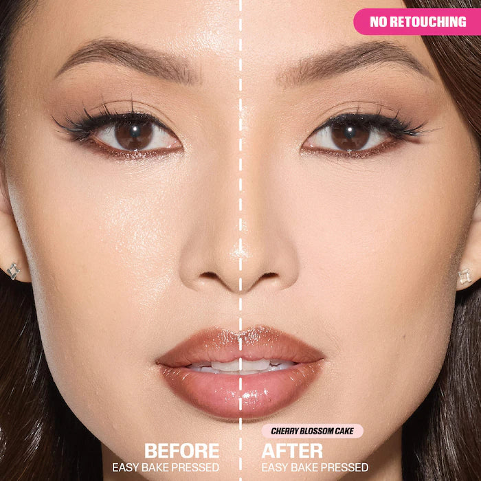 Easy Bake Airbrush Matte Pressed Setting Powder-Cherry Blossom Cake - ultra fair with cool undertones
