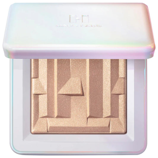 Bio-Radiant Gel-Powder Illuminating Highlighter with Fermented Arnica-Sunstone - pink gold