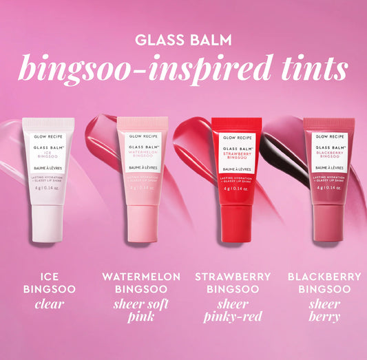Mini Glass Balm Lip Treatment Collection