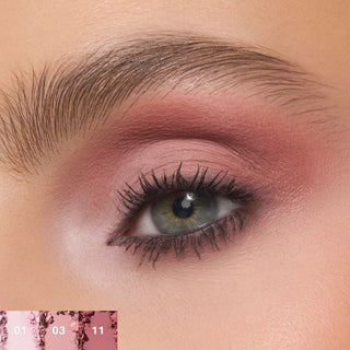 CHROMAPLUS 12-PAN EYESHADOW PALETTE-Rose frequency