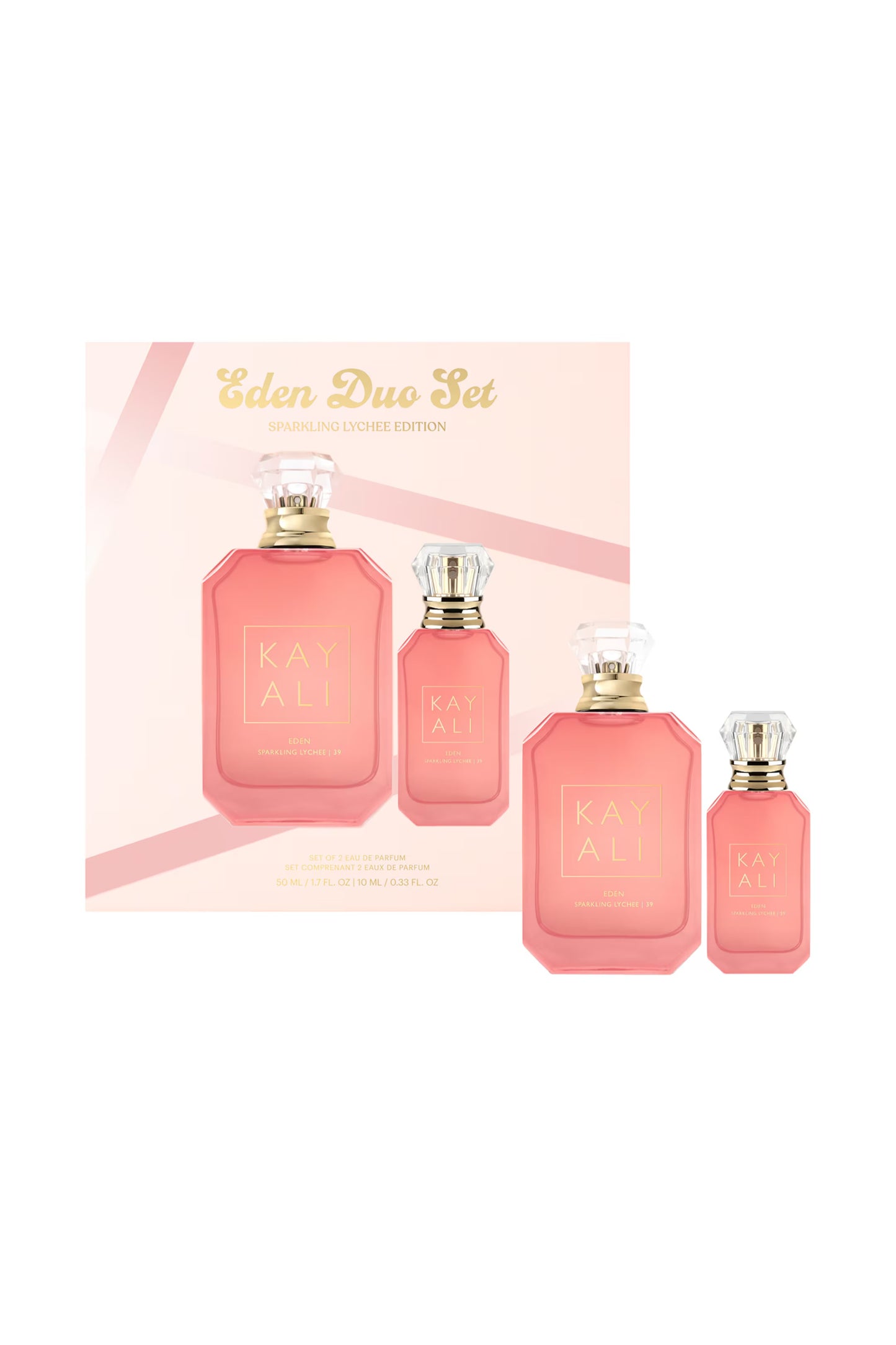 KAYALI Eden Sparkling Lychee 39 Eau de Parfum Duo Set
