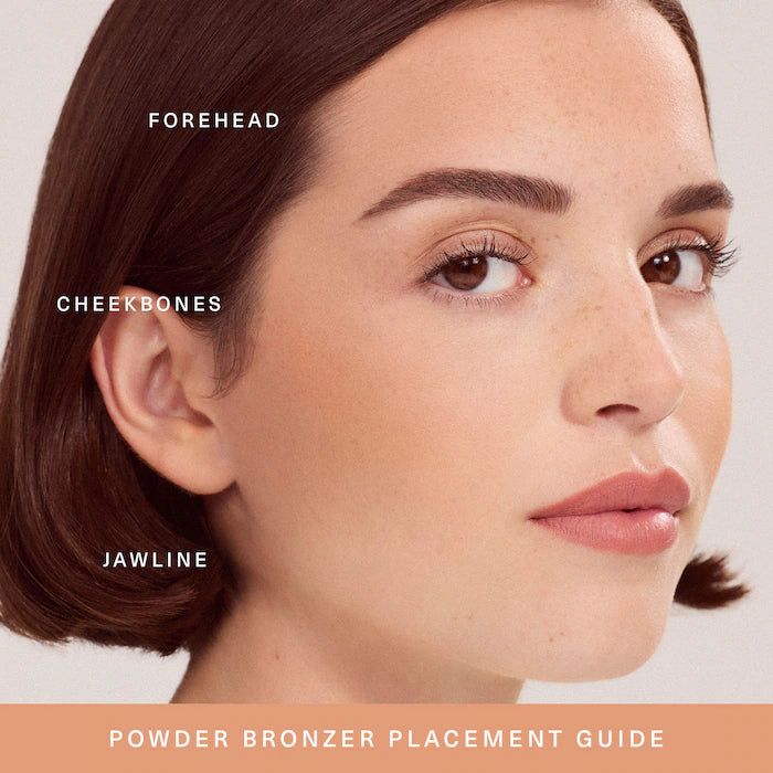 Warm Wishes Soft Matte Powder Bronzer-Warmed Up - light brown with neutral warm undertone
