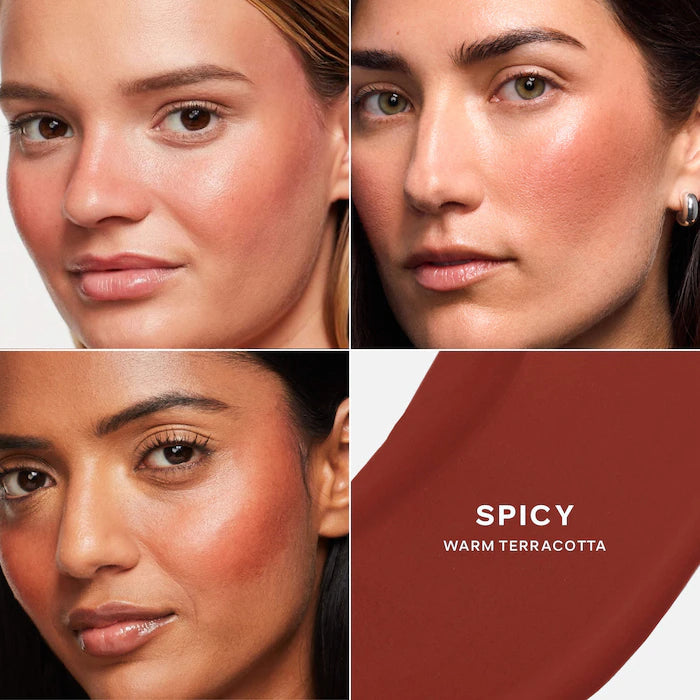 Dew Blush Liquid Cream Blush-Spicy - warm terracotta