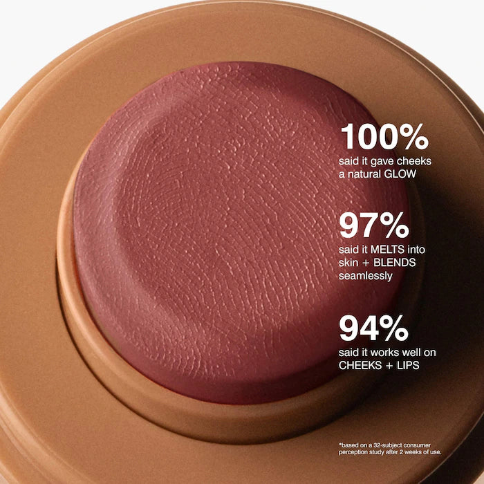 Pocket Blush Buildable Hydrating Cream Blush-Toasted Teddy - bronze terracotta