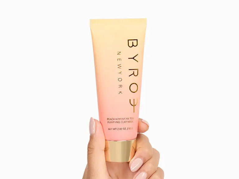 Peach Kombucha Tea Purifying Clay Mask