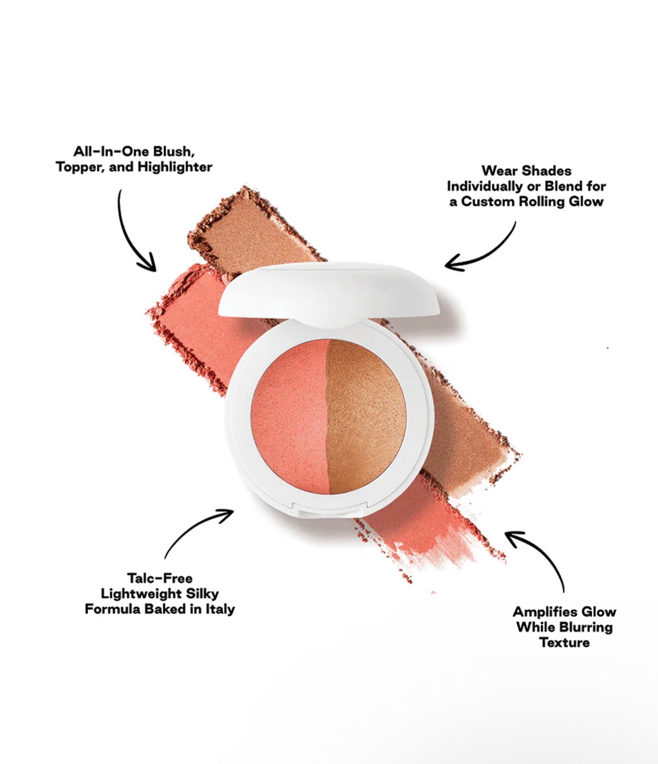 Duet Baked Blush-Starstruck - Poppy Peachy-Coral / Golden Bronze