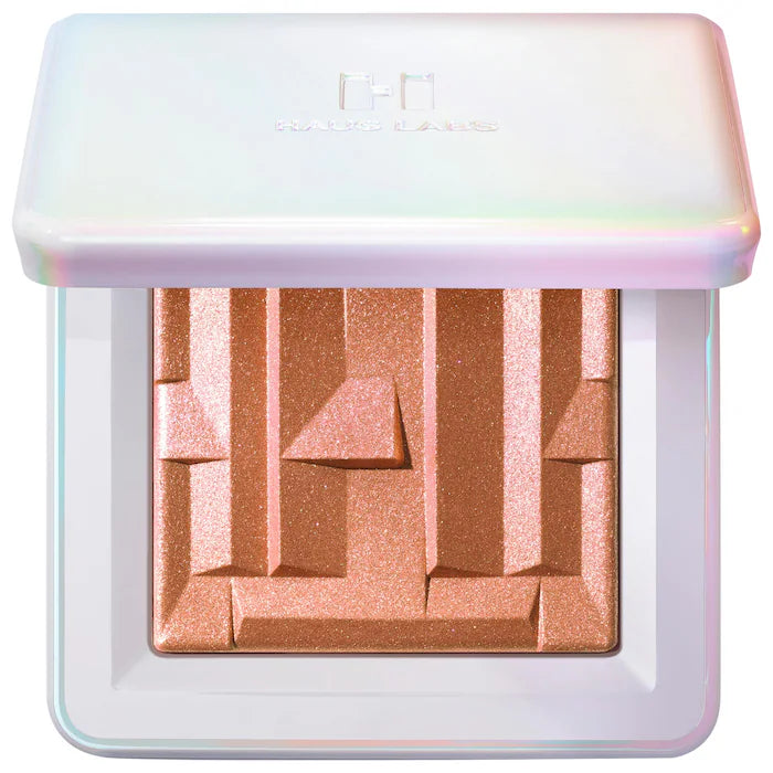 Bio-Radiant Gel-Powder Illuminating Highlighter with Fermented Arnica-Pink Amethyst - magenta pink