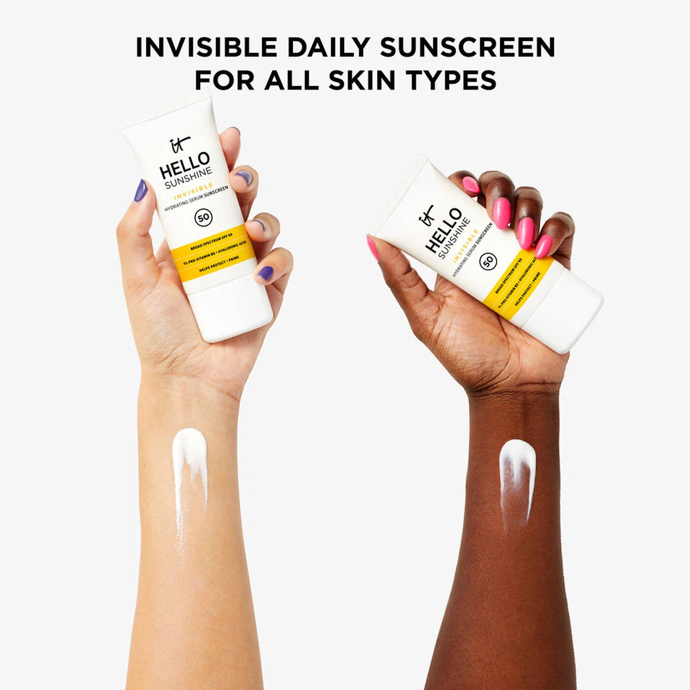 HELLO SUNSHINE INVISIBLE SUNSCREEN FOR FACE SPF 50
