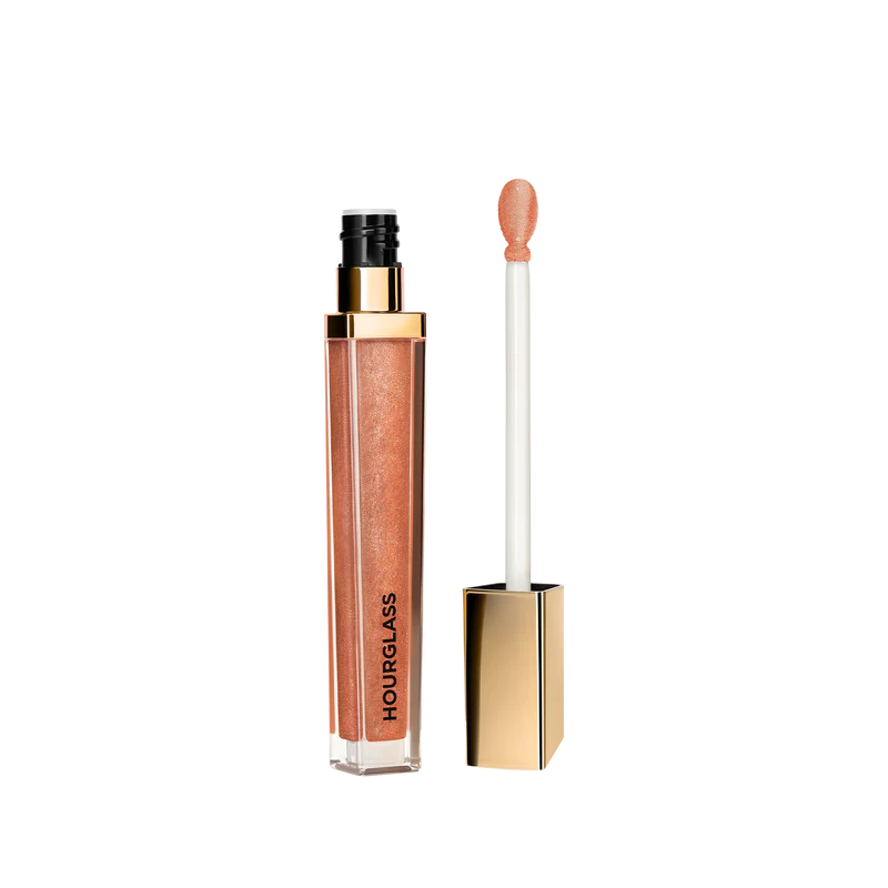 UNREAL™ HIGH SHINE VOLUMIZING LIP GLOSS-Ignite - Peach with Gold Shimmer