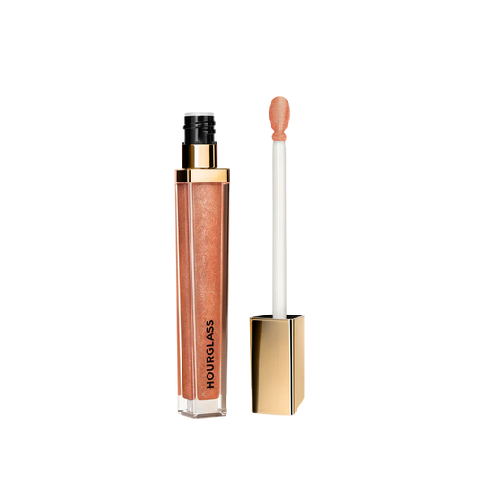 UNREAL™ HIGH SHINE VOLUMIZING LIP GLOSS-Ignite - Peach with Gold Shimmer