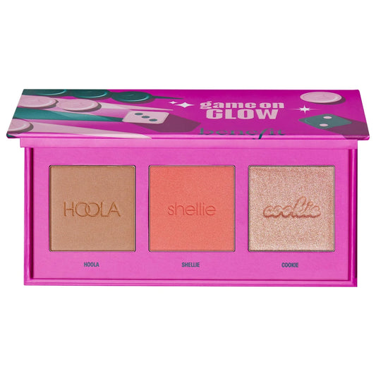 Mini Game On Glow Bronzer, Blush & Highlighter Palette