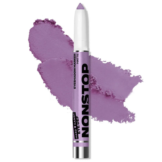 Hard Candy Eye Def Eyeliner/Eyeshadow Marker, Creamy Shadow Stick, Nonstop, Matte Purple