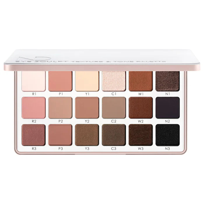 Eye Sculpt Texture & Tone Eyeshadow Palette- SOFT