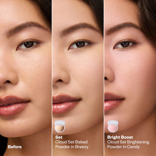 Cloud Set Baked Setting & Smoothing Talc-Free Vegan Powder-Airy - sheer very light