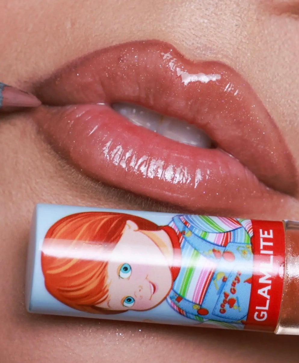 Glamlite x Chucky Good Guys lip kit