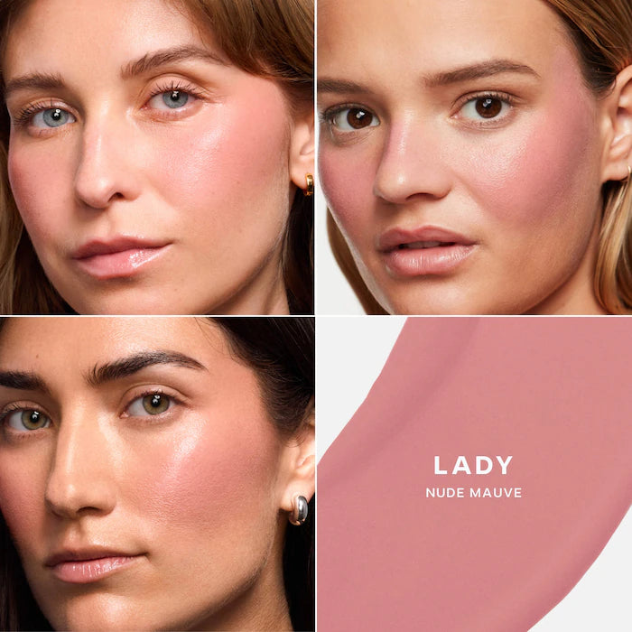 Dew Blush Liquid Cream Blush-Lady - Nude Mauve
