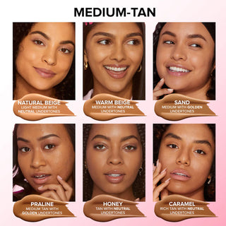 Soft matte foundation